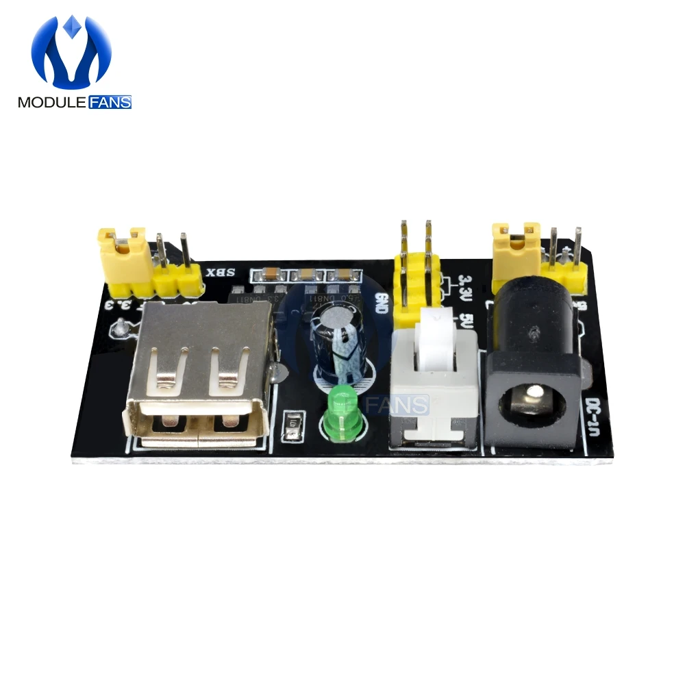 MB102 мощность MB102 макетная плата модуль питания 3,3 V 5V Для Arduino Solderless совместимая хлебная плата 700mA