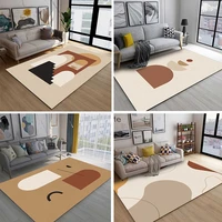 simple ins morandi geometric abstract rug kitchen living room bedroom cloakroom bedside carpet floor cushion office sofa cushion