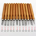 12 шт., набор инструментов для гравировки по дереву
