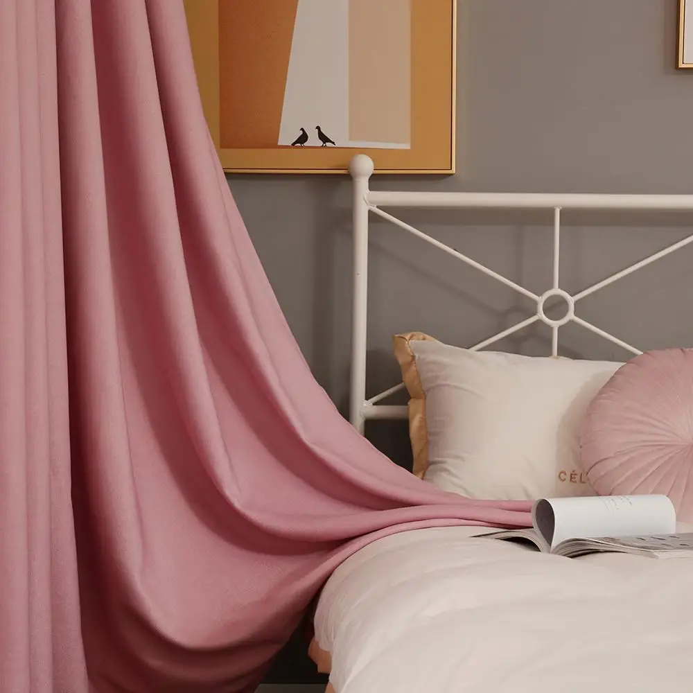 1 шт. современные шторы NAPEARL однотонные затемняющие для окна гостиной занавески