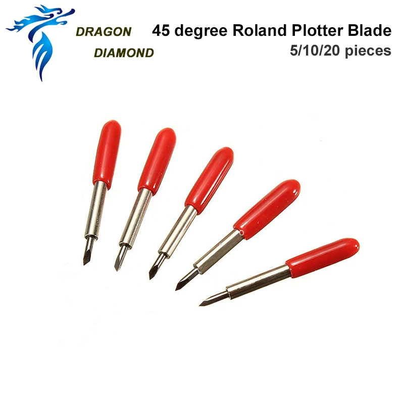 Режущий плоттер DRAGON DIAMOND Roland 45 градусов виниловый резак запасные части фрезы