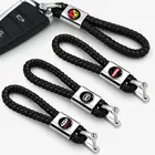 1 шт. автомобильный значок, кожаный металлический брелок для ключей Ssangyong Actyon Rexton, Korando Rodius Kyron Tivoli Musso XLV Stavic