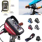 Велосипедная сумка на руль велосипеда, велосипедная сумка-чехол для телефона с диагональю 6,5 дюйма и сенсорным экраном, сумка для инструментов, велосипедные аксессуары