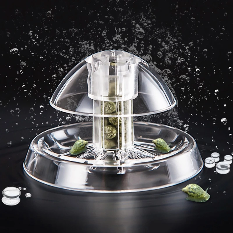 

Fish Tank Aquarium Clear Snail Trap Catcher Plants Planarian Pest Plastic Catch Tool Environment Cleaner