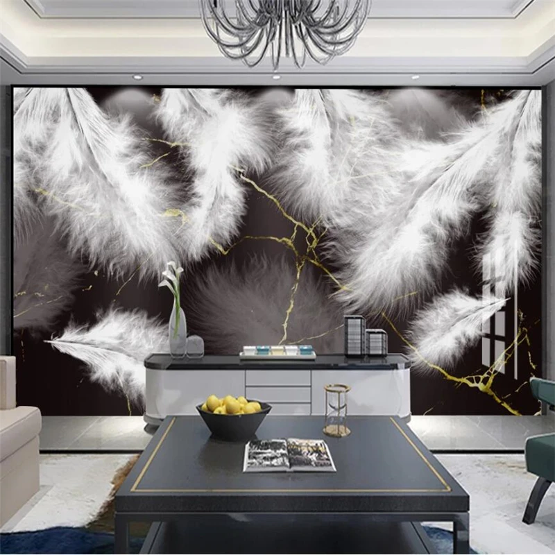 Wellyu индивидуальная Большая фреска современный минималистичный светильник