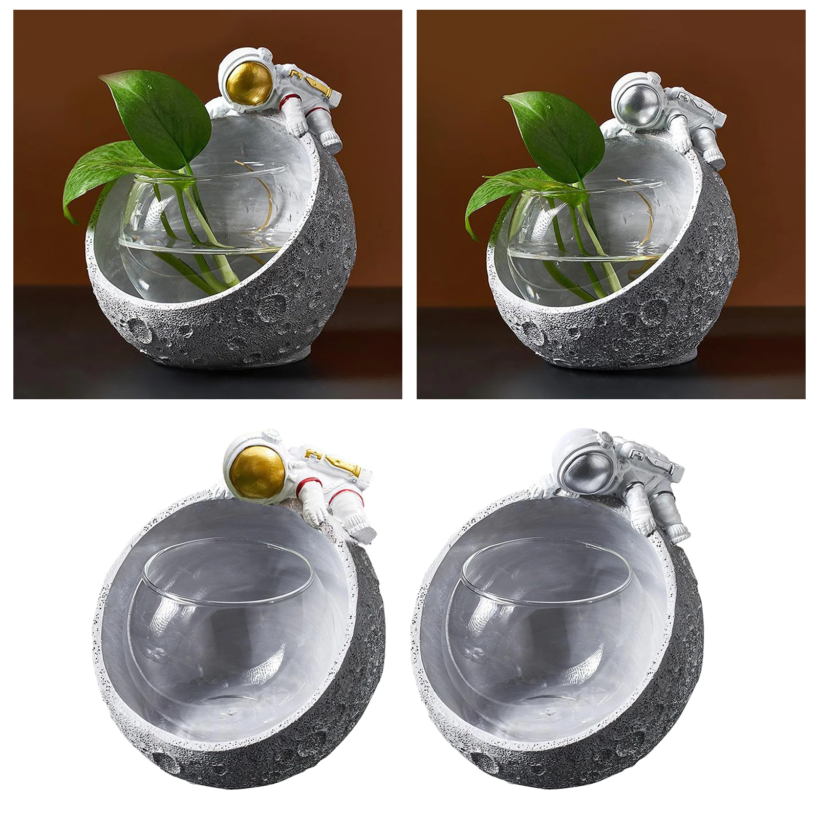 

Glass Flower Plant Hydroponic Vase Terrarium Container Home Office Art Decor Glass Hydroponic Plant Flower Vase Desktop Decor