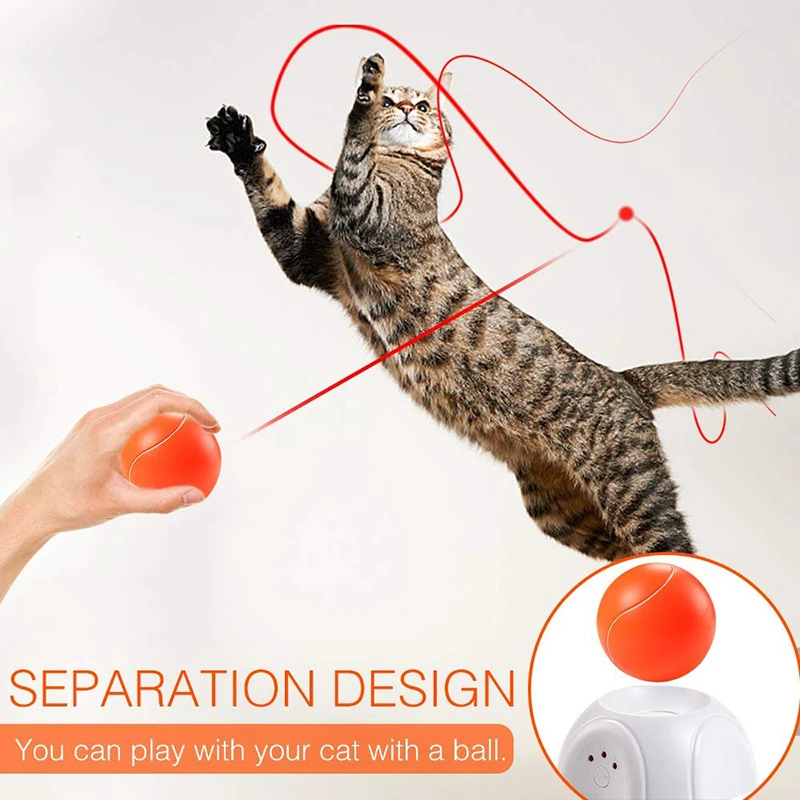 Мезнуг лазерный кот игрушки интерактивный автоматический 360 градусов