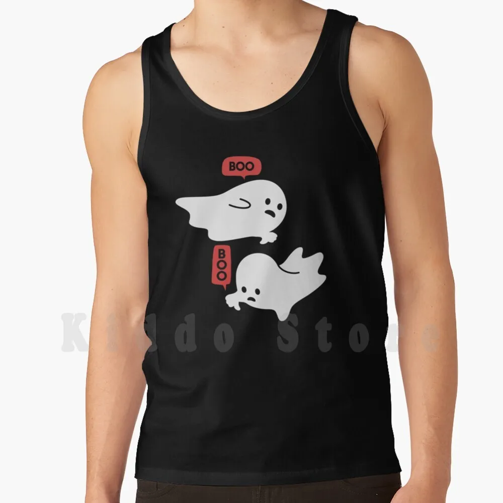 

Ghost Of Disapproval tank tops vest sleeveless Ghost Ghosts Boo Boos Lame Thumbs Down Unhappy Disapprove