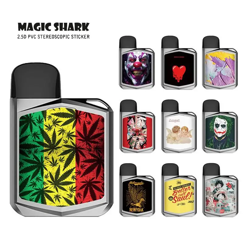 Наклейка на чехол с изображением ангела листьев Джокера китайских слов для чехла