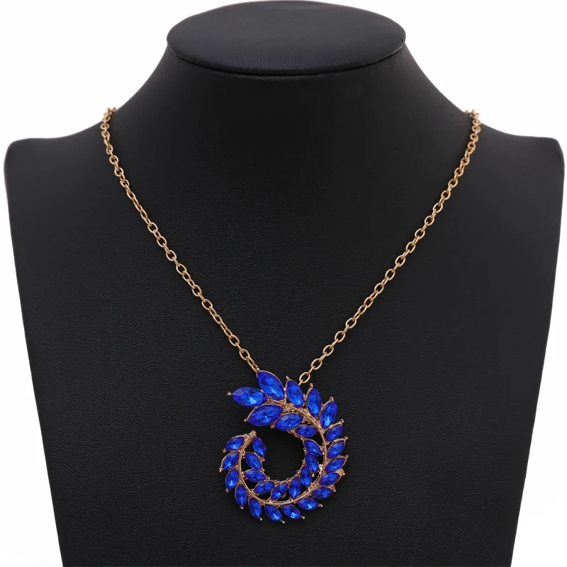 Женское колье с кристаллами MINHIN свадебные аксессуары|Ожерелья подвеской| |