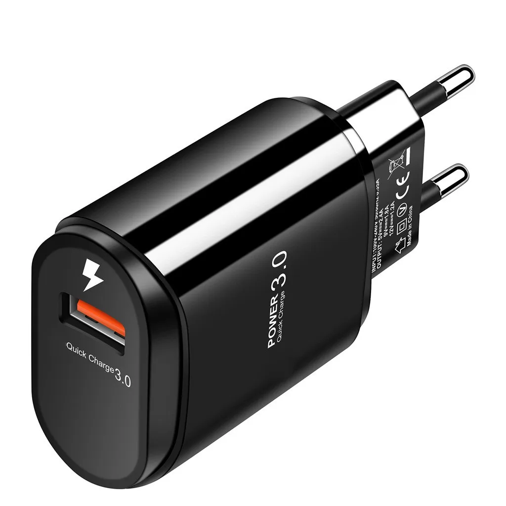 Быстрая зарядка QC 3 0 usb хаб настенное зарядное устройство 2 4 А адаптер питания для