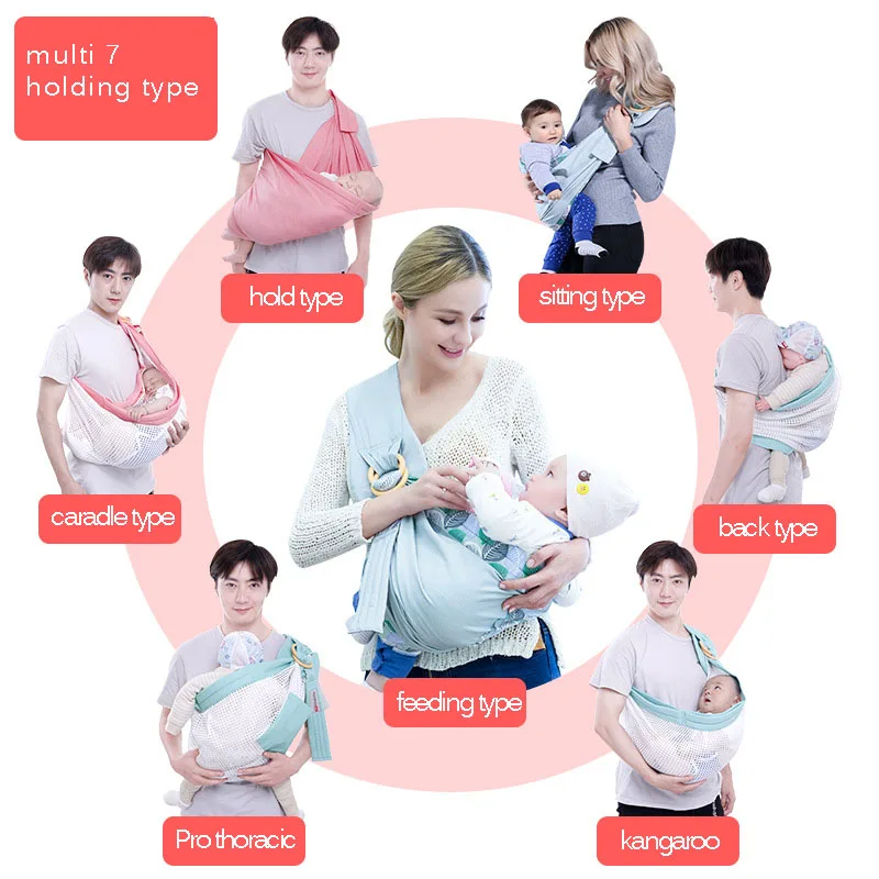 Многофункциональный слинг для переноски ребенка ОЕМ многофункциональный | Мать