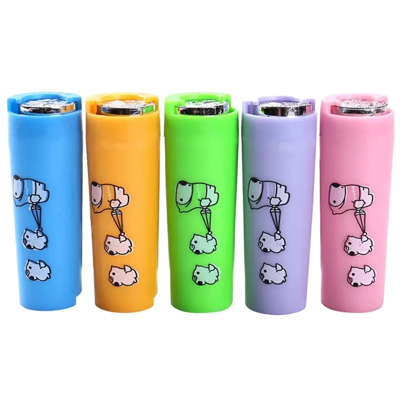 С изображением героев из мультфильмов 1 штука Пластик монетница трубка экономия