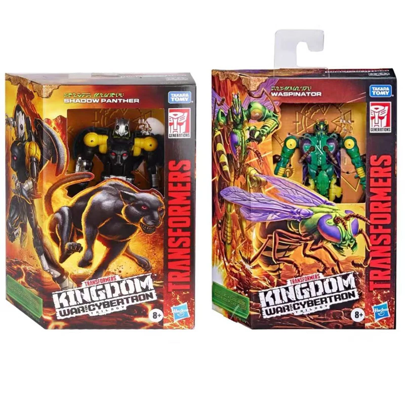 

Трансформеры поколения война для Кибертрона Королевство Делюкс класс Waspinator тень пантера экшн-фигурка модель игрушка 5,5 дюйма