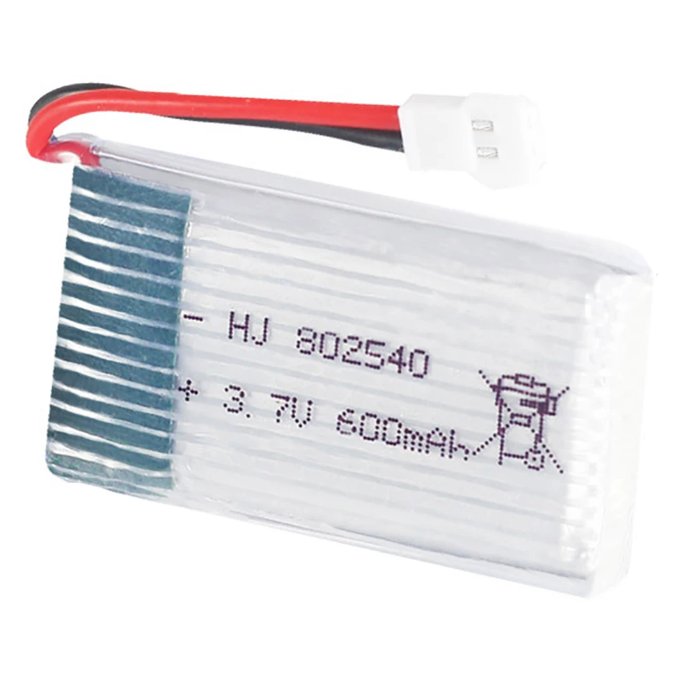Аккумулятор 3 7 в 600 мА · ч 30C 802540 Lipo для Syma X5 X5C X5SW X5SC CX-30 M68 905 QX80 K60 модернизированный