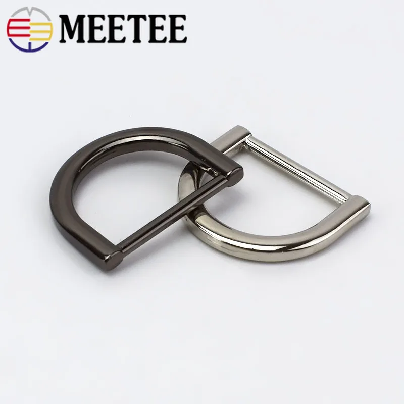 5/10 шт Meetee 19/25 мм металлическая пряжка с круглым кольцом сумка ремень Вешалка