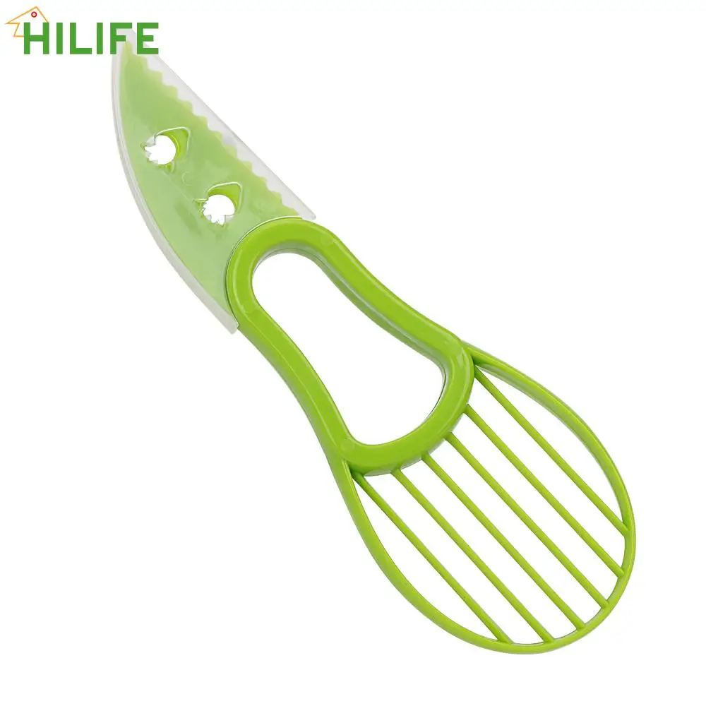 

HILIFE, сепаратор целлюлозы, кухонные инструменты, резак для фруктов, слайсер для авокадо, 3 в 1, кухонные аксессуары