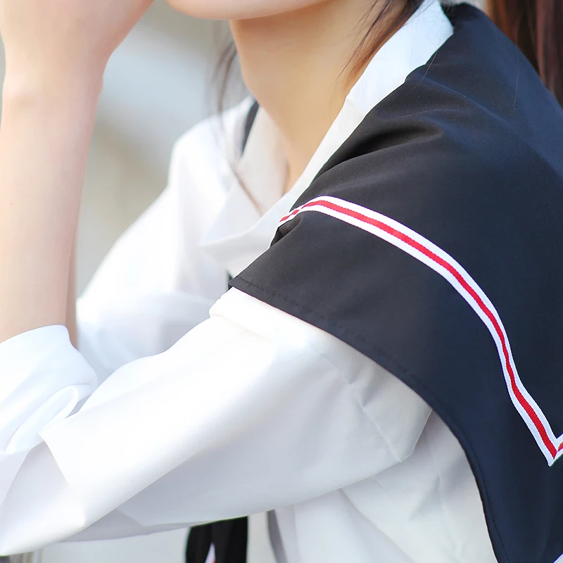 Рубашка с короткими рукавами в британском стиле Японской академии летняя