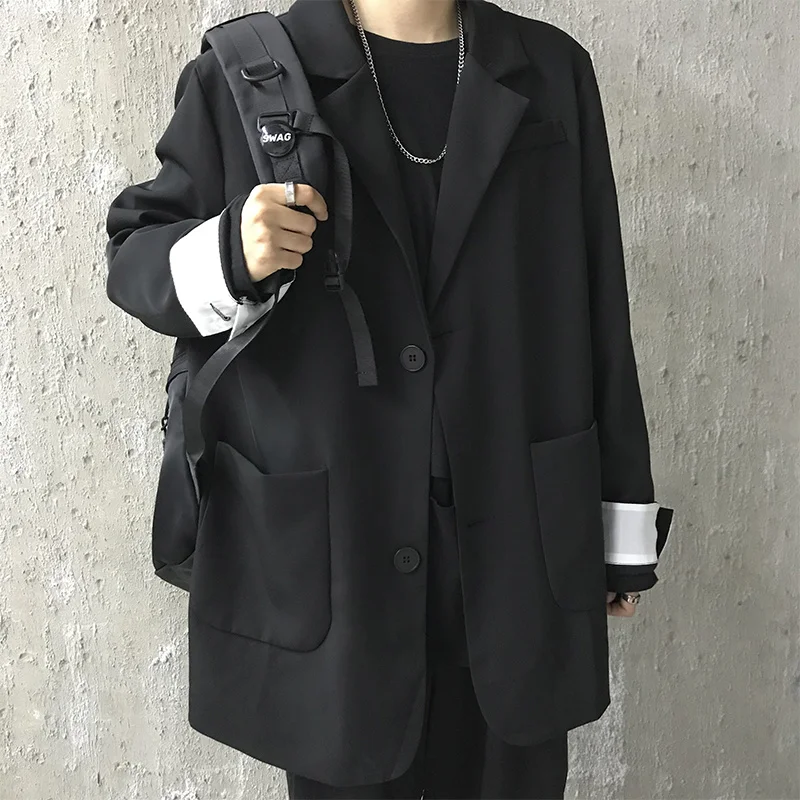 

2022 повседневная куртка, осень и зима, свободный модный красивый небольшой костюм в Корейском стиле, униформа Yota Dk.