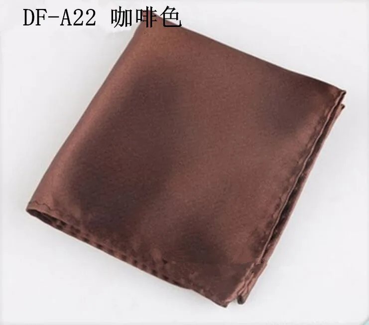Coffee Pocket Square 8 см Классический шелковый мужской галстук с узором пейсли, клетчатые полосатые галстуки с подсолнухом для мужчин, официальная одежда, деловой костюм для мужчин, Свадебная вечеринка, Gravatas - Цвет: Coffee Pocket Square