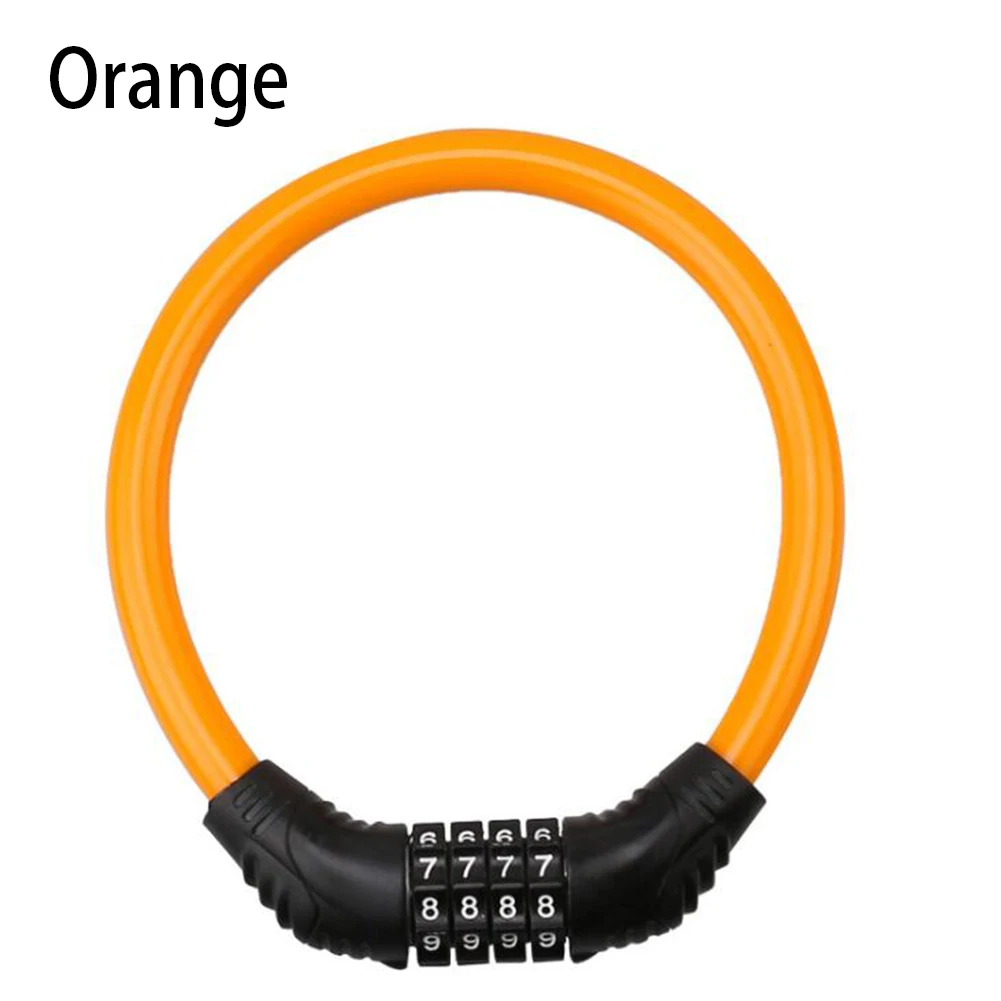 

Bicycle Four-digit Password Lock Anti-theft Lock Mountain Bike Lock Dead Fly Bicycle Equipment Electric Motorcycle