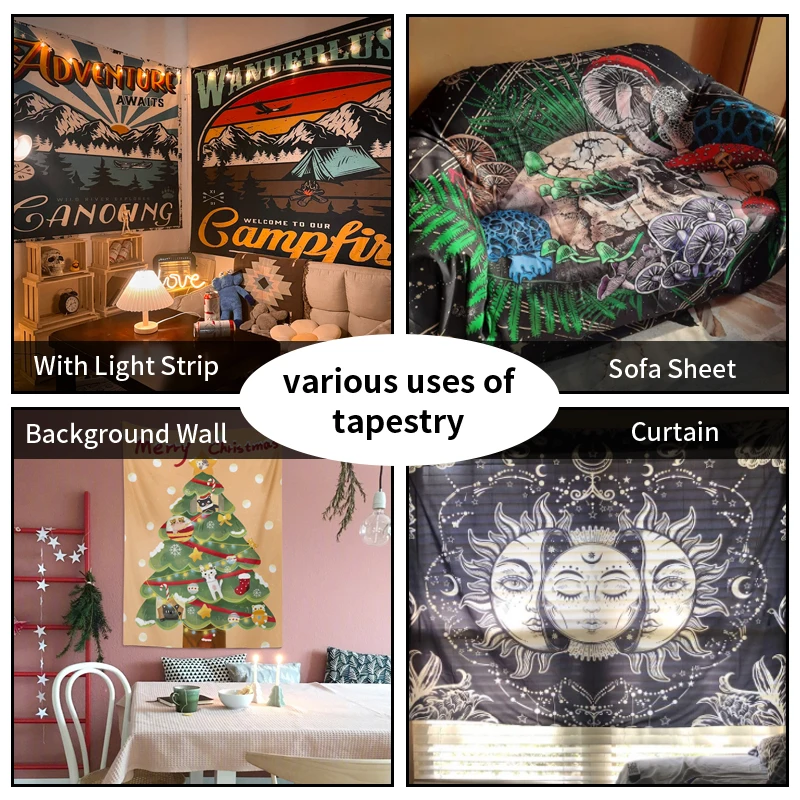 Ткань в стиле хиппи St. Епископ Снуп Догг размер ларка настенный гобелен