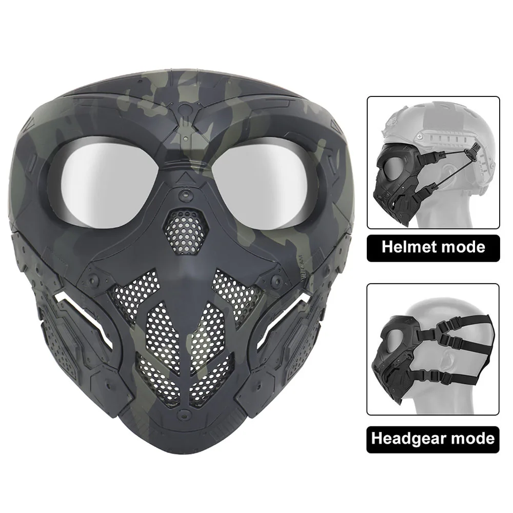 

Outdoor Airsoft Protective Mask Military Tactical Paintball Full Face Helmet Mask Hunting Shooting Sports Halloween Skull Masks