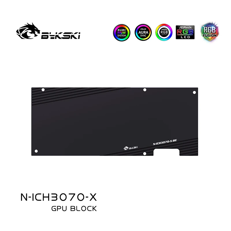 Bykski GPU Water Block use Inno3D RTX 3070 ICHILL IceDragon Super Edition / Twin X2 Graphics card Radiator N-ICH3070-X | Компьютеры и