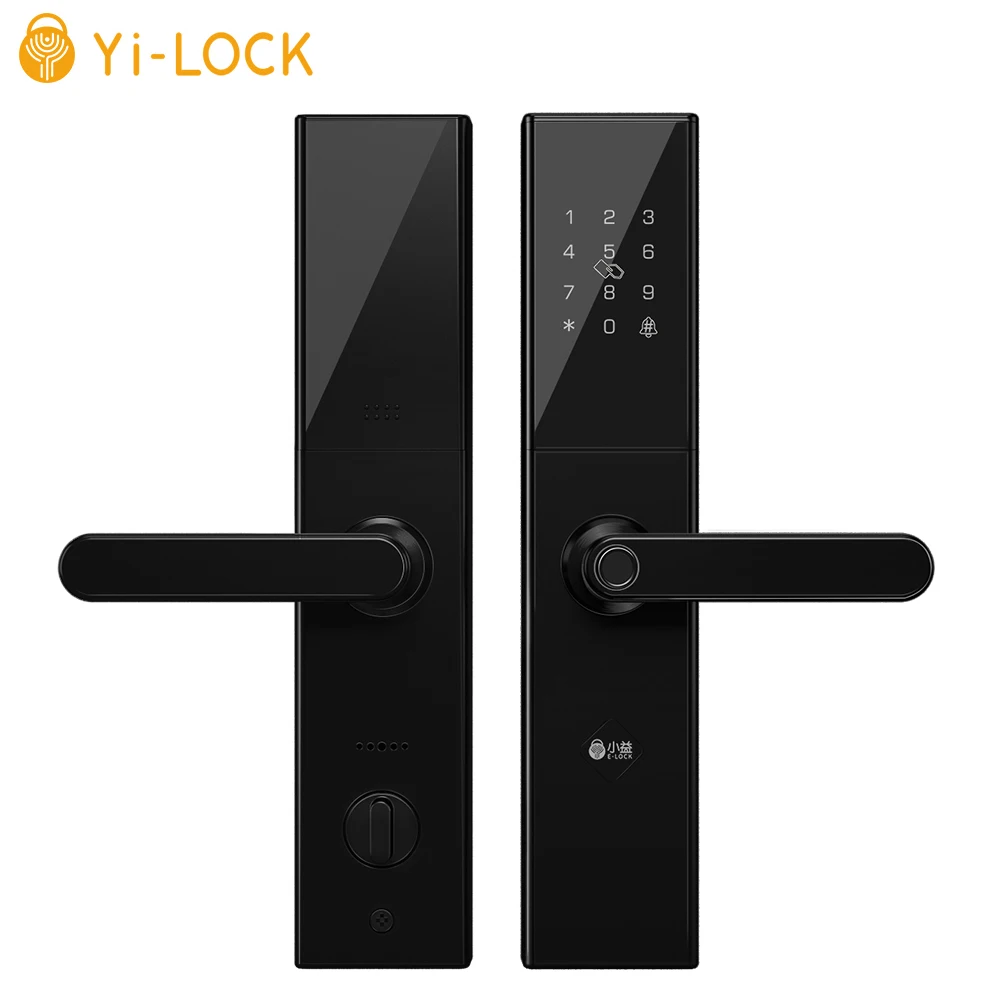 Биометрический дверной замок Yi LOCK E205 интеллектуальный электронный с отпечатком