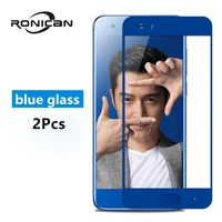 2pcs honor 9 glass tempered huawei honor 9 screen protector full cover blue protective film huawei honor 9 lite tempered glass