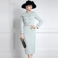 ladies dress high end temperament autumn dress new french retro hepburn dress in 2021