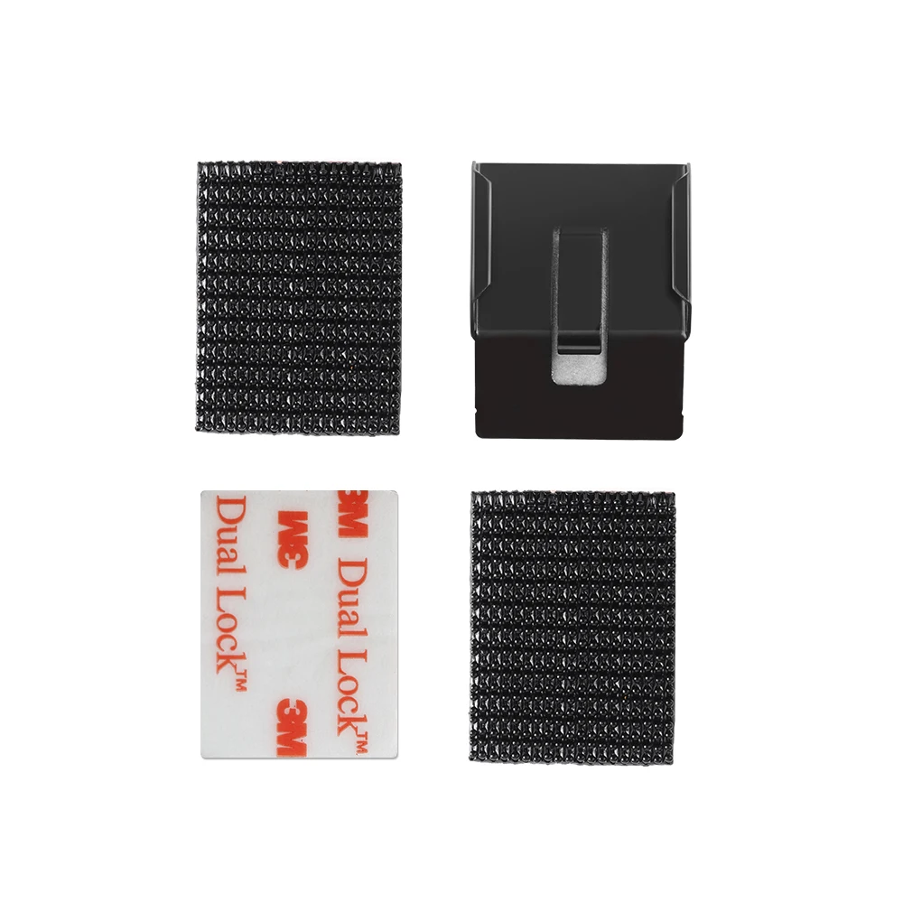 Универсальный зажим для шлема с приклеенной поверхностной монтажной пластиной