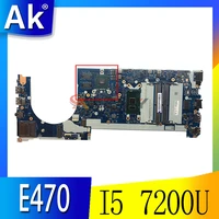 akemy ce470 nm a821 for lenovo thinkpad e470 e470c notebook motherboard 01en254 01en252 cpu i5 7200u gt920m 2g 100 test work