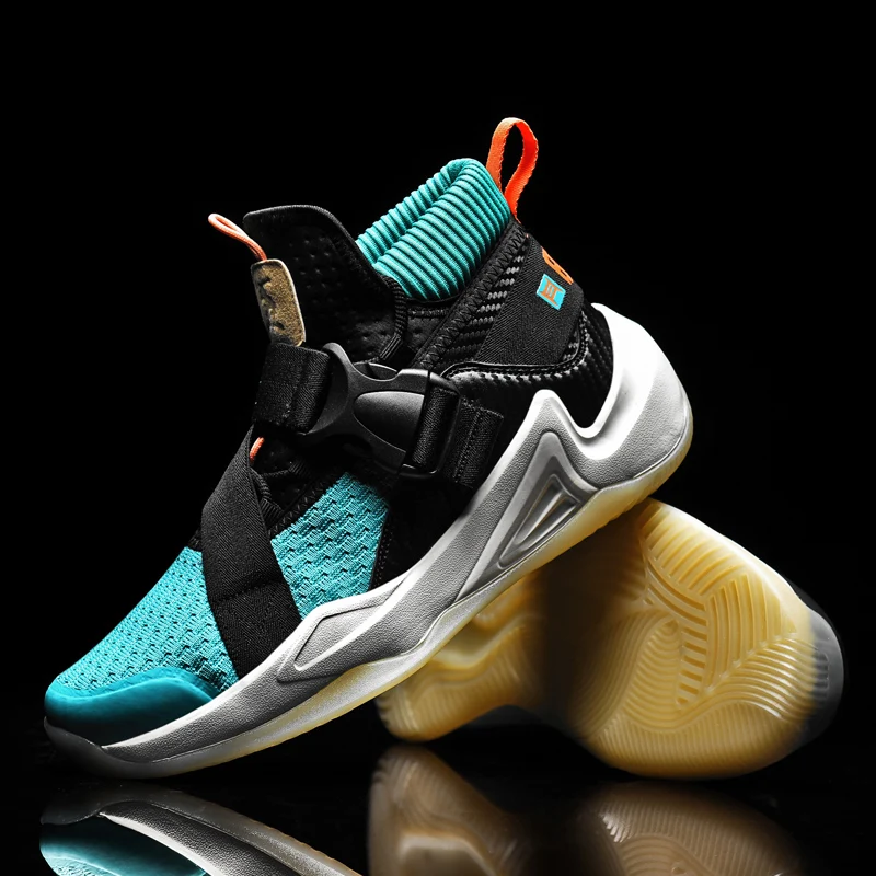 

Оригинальные мужские кроссовки для баскетбола, брендовая спортивная обувь, мужские Нескользящие баскетбольные кроссовки, мужские дизайне...
