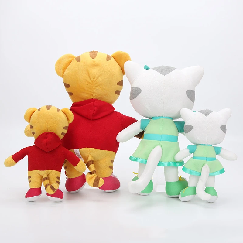 20 см/30 см плюшевые куклы с изображением героев мультфильма тигренок Друзья