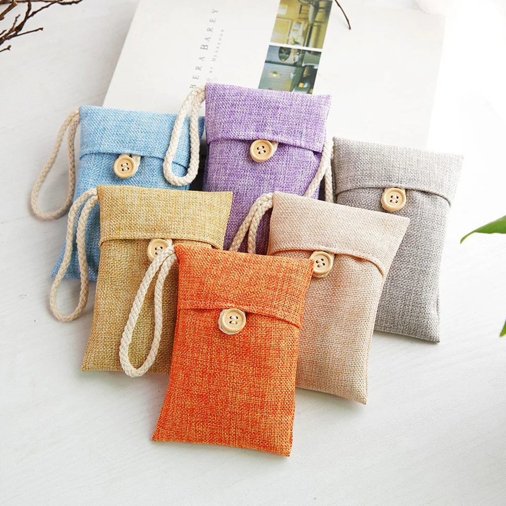 1 х мешочек из бамбукового угля домашний освежитель воздуха с активированным