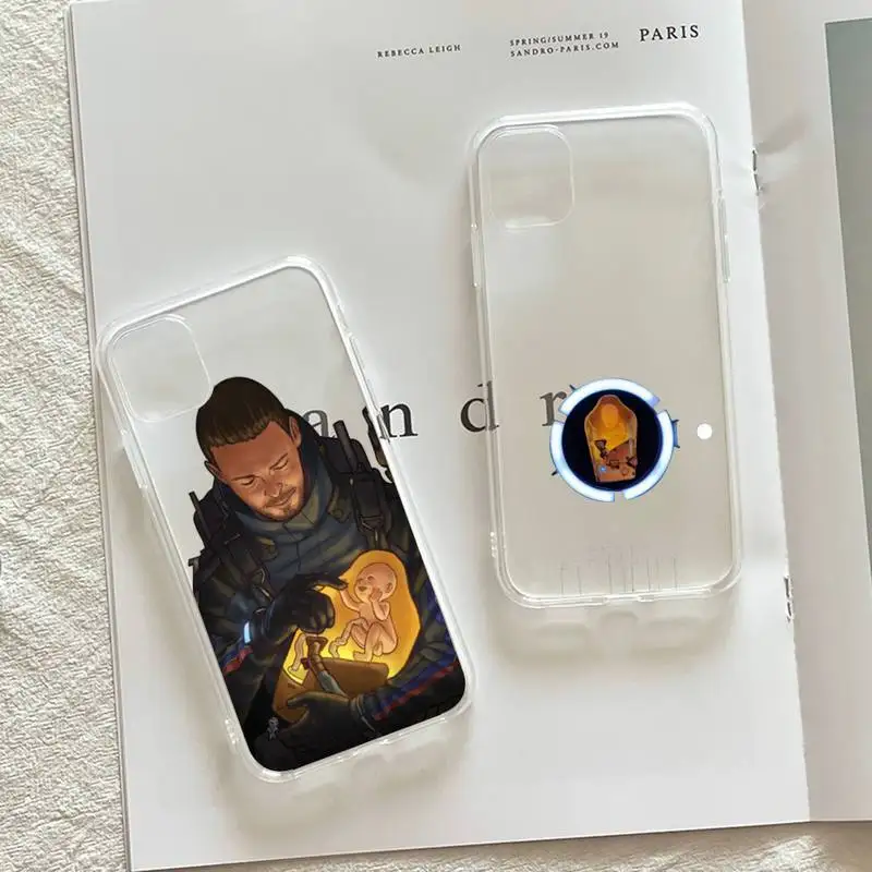 

DEATH STRANDING Game Phone Case For Iphone 13 11 12 Pro Max 7 8 Plus X Xs Max XR SE 2020 Silicone Transparent Cover