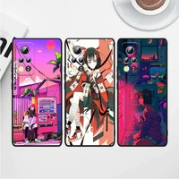 anime vaporwave aesthetic for honor play 3e 5 5g 5t 8s 8c 8x 8a 8 7s 7a 7c max prime pro 2019 2020 black phone case soft capa
