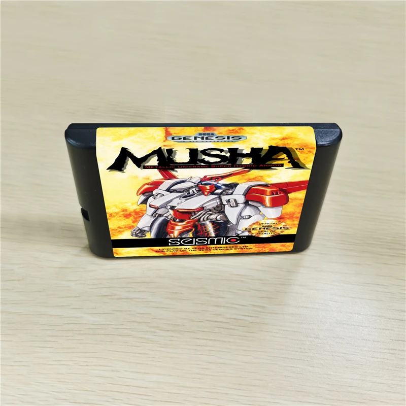MUSHA 16 битный MD игровой Картридж для консоли MegaDrive Genesis|game cartridge bits|cartridge bitcartridge game |