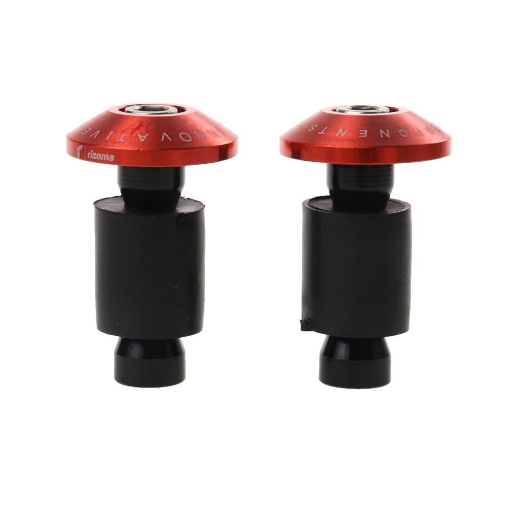 2 шт заготовка руля Ручки Бар Конец слайдер Крышка для мотоцикла грязи велосипед