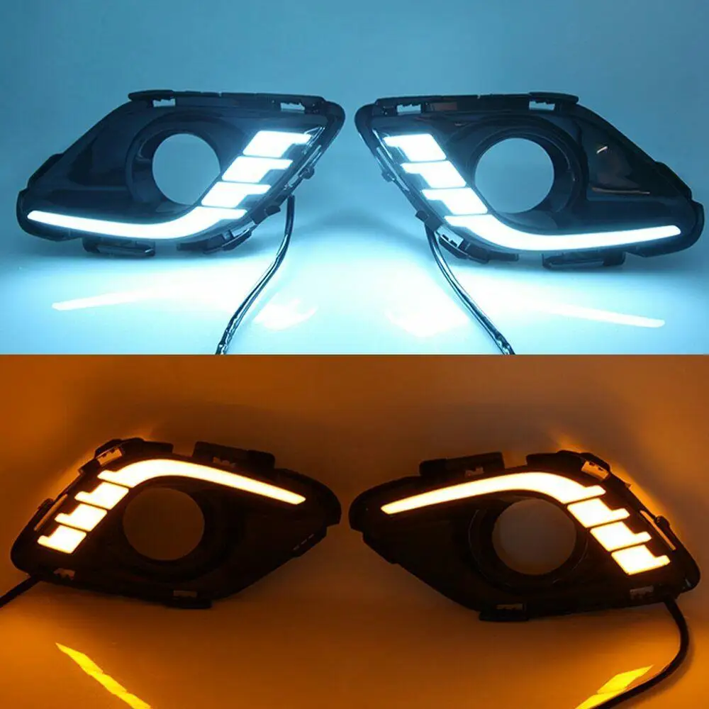 

DRL For Mazda 6 Atenza 2013-2015 LED Daytime Running Light Daylight Fog Lamp 2 Pcs