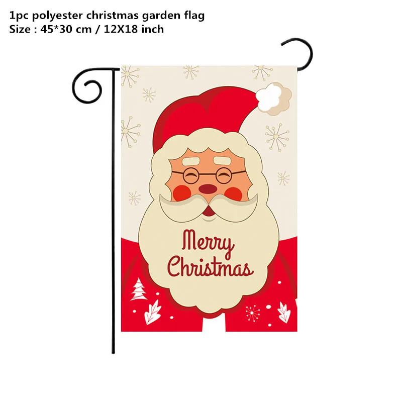 

Merry christmas garden flags Xmas Tree Burlap Yard Winter Flag Double Sided Printed With Truck Thanksgiving flags