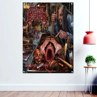brute force lobotomy dark metal artworks banners canvas printing wall hanging macabre art rock music posters flag tapestry mural