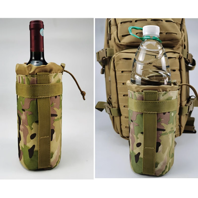 Уличная сумка для чайника 2 л чехол бутылки с водой кемпинга камуфляжная на