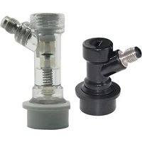 ball lock disconnect set ball lock liquid disconnect and ball lock gas disconnect with check valve for beer brewing