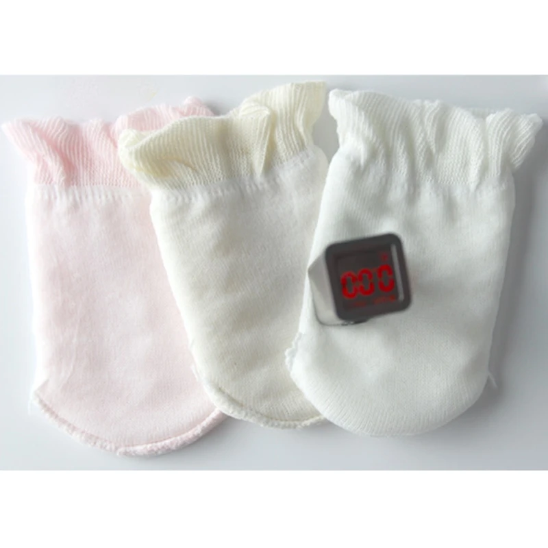 Conjunto de calcetines de algod&oacute;n suave para beb&eacute;s y ni&ntilde;os, Kit de manoplas de tubo de rodilla, Mangas de brazo, flojos y calentador de piernas, regalos de ducha para reci&eacute;n nacidos-4
