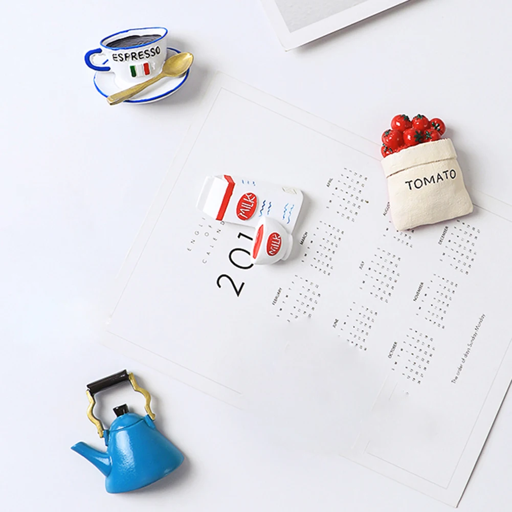 Дети ребенок дети яйцо молоко кофе чашка хлеб холодильник магнитный стикер Кухня