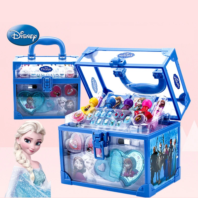 

Disney, «Холодное сердце 2», Эльза, Анна, принцесса, ролевые игры, модная красота, водорастворимый макияж, набор, детские игрушки для девочек, под...