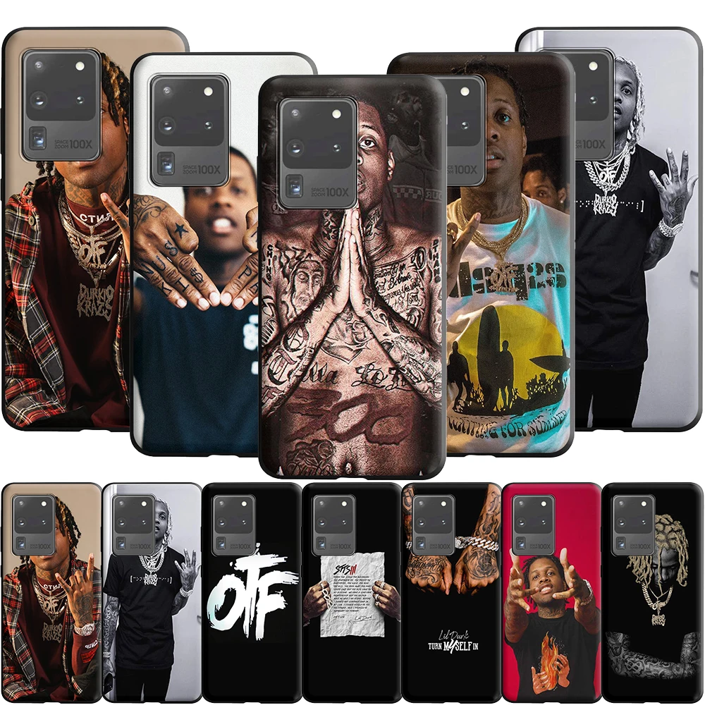 Чехол Lil Durk для Samsung Galaxy A5 A6 A9 M11 M30S M21 M31 M31S S21 S21S S30 Plus Ultra M51 A02 A12 A32 A52 A72 F62 M62 | Мобильные
