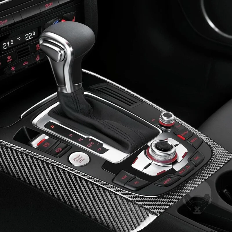 

Для Audi A5 Hard Top 08-16 настоящий углерод Fiber панель переключения передач
